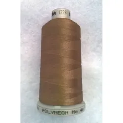 Ata de brodat polyneon Bark, 100% polyester, finete 40, con 1000 metri, cutie 10 conuri