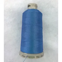 Ata de brodat polyneon Blue Jay, 100% polyester, finete 40, con 1000 metri, cutie 10 conuri