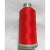 Ata de brodat polyneon Electric Red, 100% polyester, finete 40, con 1000 metri, cutie 10 conuri