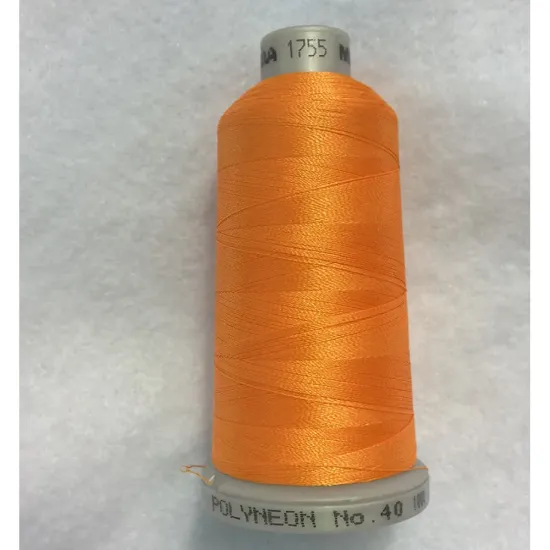 Ata de brodat polyneon Marmalade, 100% polyester, finete 40, con 1000 metri, cutie 10 conuri