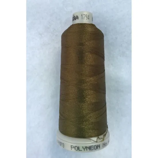 Ata de brodat polyneon Field Gear, 100% polyester, finete 40, con 1000 metri, cutie 10 conuri
