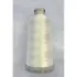 Ata de brodat polyneon Natural White, 100% polyester, finete 40, con 1000 metri, cutie 10 conuri