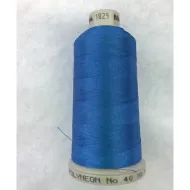 Ata de brodat polyneon Blue Bird, 100% polyester, finete 40, con 1000 metri, cutie 10 conuri