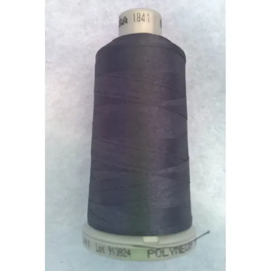 Ata de brodat polyneon Pewter, 100% polyester, finete 40, con 1000 metri, cutie 10 conuri