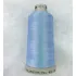 Ata de brodat polyneon Baby Blue, 100% polyester, finete 40, con 1000 metri, cutie 10 conuri