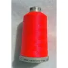 Ata de brodat polyneon Fluorescent Red, 100% polyester, finete 40, con 1000 metri, cutie 10 conuri