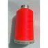 Ata de brodat polyneon Fluorescent Red, 100% polyester, finete 40, con 1000 metri, cutie 10 conuri