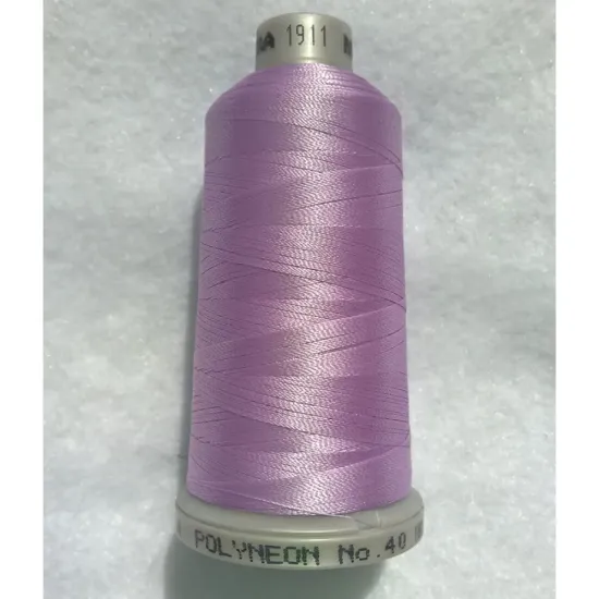Ata de brodat polyneon Evening Mist, 100% polyester, finete 40, con 1000 metri, cutie 10 conuri