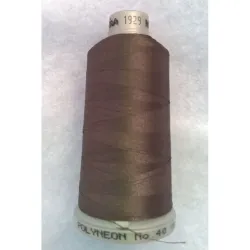 Ata de brodat polyneon Brown Hare, 100% polyester, finete 40, con 1000 metri, cutie 10 conuri