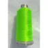 Ata de brodat polyneon Fluorescent Lime, 100% polyester, finete 40, con 1000 metri, cutie 10 conuri