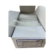 Fire albe din plastic (pinuri) pentru agatat etichete, standard, 50mm