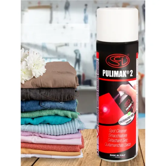 Spray de scos pete cu putere marita de curatare de pe materiale textile, haine, covoare, tapiterie, capacitate 400ml - Pulimak2