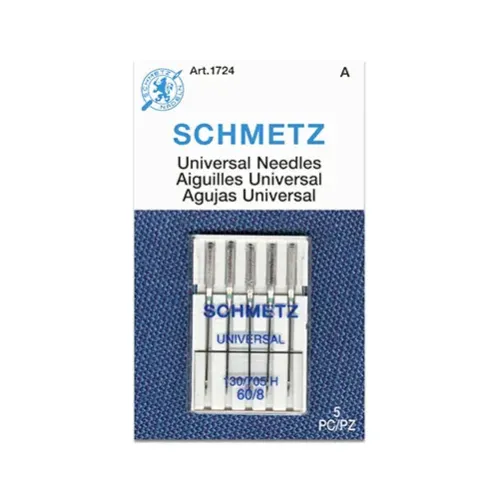 Set 5 ace universale pentru masina de cusut casnica, Schmetz, marimea 60