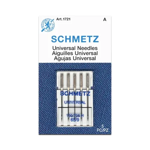 Set 5 ace universale pentru masina de cusut casnica, Schmetz, marimea 65