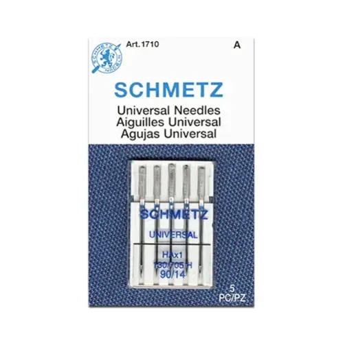Set 5 ace universale pentru masina de cusut casnica, Schmetz, marimea 90
