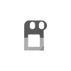 Cutit fix pentru masini industriale de cusut Brother LH4-B815