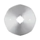 Cutit circular cu 8 laturi pentru masini de taiat KM, 100×21×1.2mm