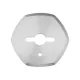 Cutit circular cu 6 laturi pentru masini de taiat KM, 50×10×1.2mm