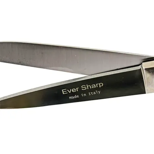 Foarfeca de croitorie din otel carbon C50 nichelat, manere inegale, cu autoascutire, Ever Sharp, Premax, colectia Classica, 30cm (12″)