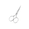 Foarfeca de broderie cu varf curbat din otel carbon fin placat cu nichel, manere egale, Premax, colectia Omnia, lungime 10cm (4")