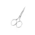 Foarfeca de broderie cu varf curbat din otel carbon fin placat cu nichel, manere egale, Premax, colectia Omnia, lungime 10cm (4")