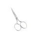 Foarfeca de broderie cu varf curbat din otel carbon fin placat cu nichel, manere egale, Premax, colectia Omnia, lungime 10cm (4")