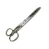 Foarfeca de cusaturi de uz casnic si profesional din otel inoxidabil, manere inegale, Darren, 18cm (7″)