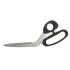 Foarfeca de croitorie din otel carbon C50 nichelat, manere ergonomice inelare acoperite cu ELASTOMER , KAI JAPAN, lungime 23cm (9")