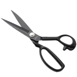 Foarfeca de croitorie de uz casnic si profesional cu lama dreapta din otel german de inalta calitate, manere inegale, Golden Eagle, 23cm (9″)