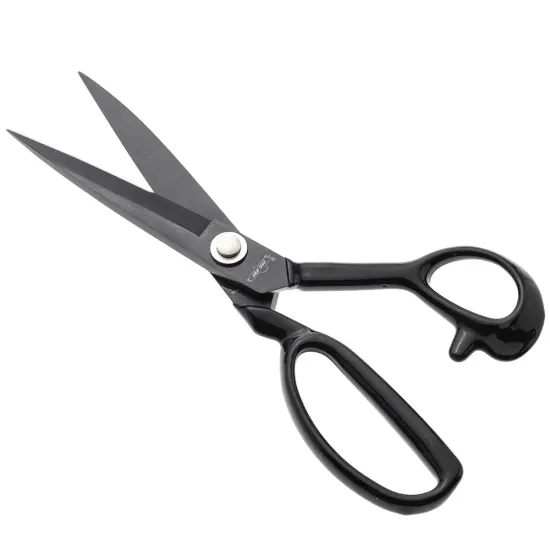 Foarfeca de croitorie de uz casnic si profesional cu lama dreapta din otel german de inalta calitate, manere inegale, Golden Eagle, 23cm (9″)