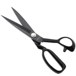 Foarfeca de croitorie de uz casnic si profesional cu lama dreapta din otel german de inalta calitate, manere inegale, Golden Eagle, 30cm (12″)