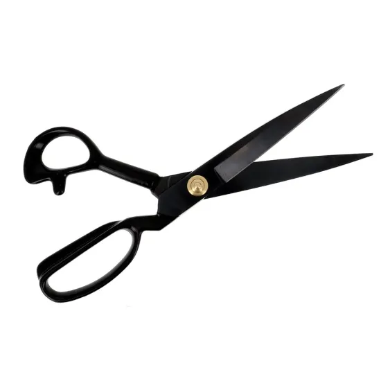 Foarfeca de croitorie de uz casnic si profesional cu lama dreapta, manere inegale, Golden Eagle, 30cm (12″)