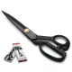 Foarfeca de croitorie de uz casnic si profesional cu lama dreapta, manere inegale, Golden Eagle, 30cm (12″)
