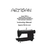 Manual tehnic pentru masina de cusut industriala Artisan 196R-2