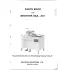 Manual tehnic pentru masina industriala de cusut Brother BAS-301