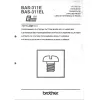 Manual tehnic pentru masina industriala de cusut cu programare electronica Brother BAS-311EL