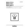 Manual tehnic pentru masina industriala de cusut cu programare electronica Brother BAS-311F-L