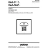 Manual tehnic pentru masina industriala de cusut cu programare electronica Brother BAS-326G