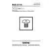 Manual tehnic pentru masina industriala de cusut cu programare electronica Brother BAS-311H