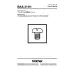 Manual tehnic pentru masina industriala de cusut cu programare electronica Brother BAS-311H