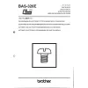 Manual tehnic pentru masina industriala de cusut cu programare electronica Brother BAS-326E