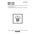 Manual tehnic pentru masina industriala de cusut cu programare electronica Brother BAS-342F