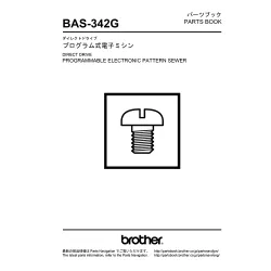 Manual tehnic pentru masina industriala de cusut cu programare electronica Brother BAS-342G