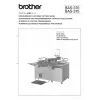 Manual tehnic pentru masina industriala de cusut cu programare electronica Brother BAS-375