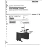 Manual tehnic pentru masina industriala de cusut cu programare electronica Brother BAS-400