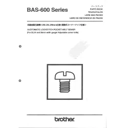 Manual tehnic pentru masina industriala de cusut Brother BAS-600 Series