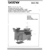 Manual tehnic pentru masina industriala de cusut Brother BAS-760
