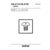 Manual tehnic pentru masina industriala de cusut Brother CB-2710/ATC1