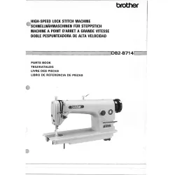 Manual tehnic pentru masina industriala de cusut Brother DB2-B714