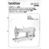 Manual tehnic pentru masina industriala de cusut Brother DB2-B737 Mark II